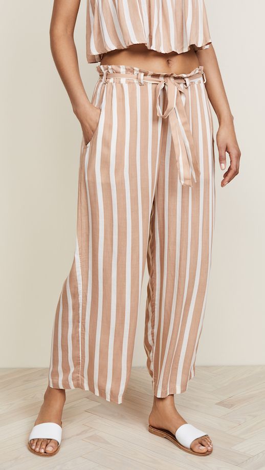 Le Fashion Blog Shop Best Summer Staples From Shopbop Striped Trousers Via Shopbop 