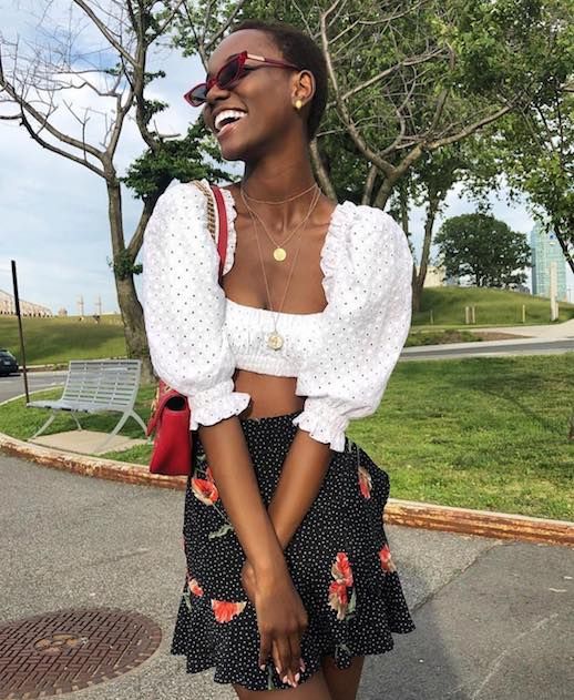 Everyone On Instagram Is Wearing These Flirty Little Tops