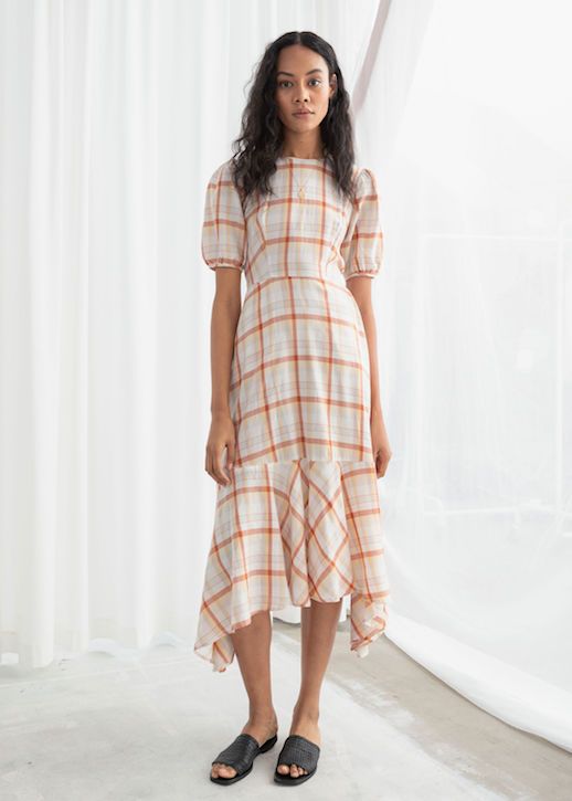 Le Fashion Blog Shop Must Have Handkerchief Puff Sleeve Dress Via And Other Stories 
