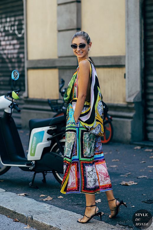 Le Fashion Blog Shop Scarf Print Dresses For Summer 2019 Jenny Walton Milan Via Style Du Monde 