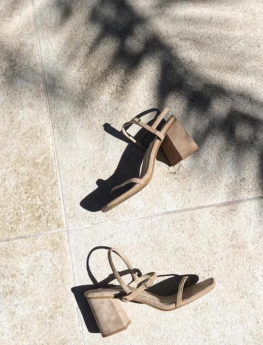 Le Fashion Blog Shop The Best Neutral Strappy Sandals For Summer Via @laurencaruso_ 