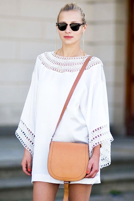 An Easy White Dress Outfit Idea for Summer