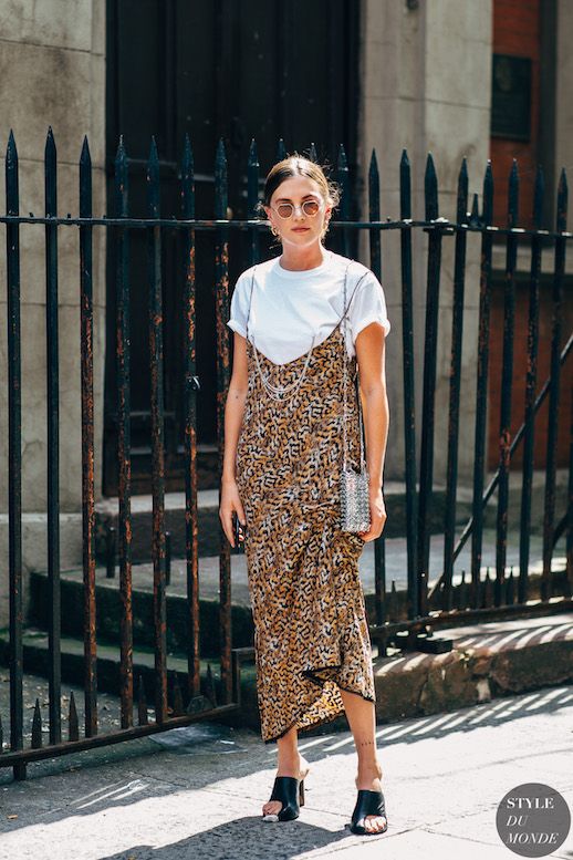 We're Spicing Up A Slip Dress With This Trick