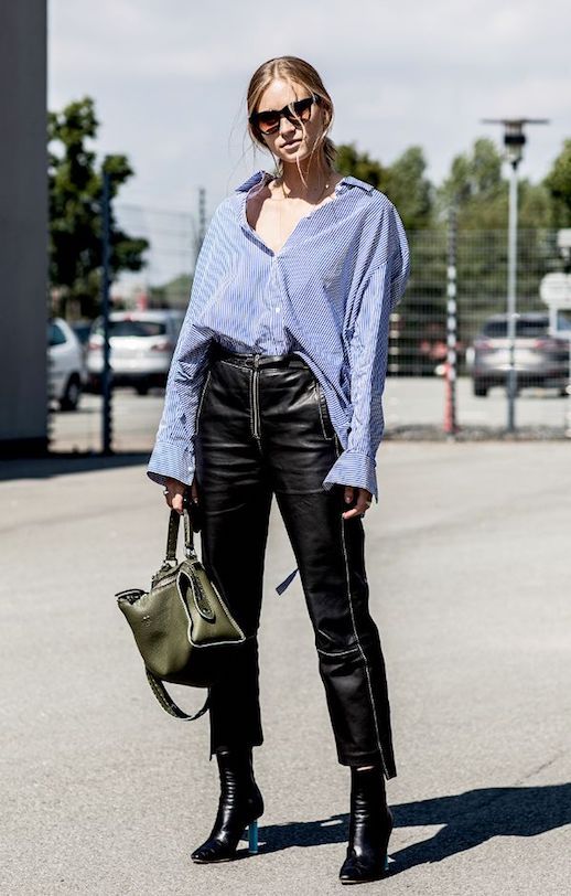 Add Some Edge To Your Wardrobe With These Leather Pants | Le Fashion ...