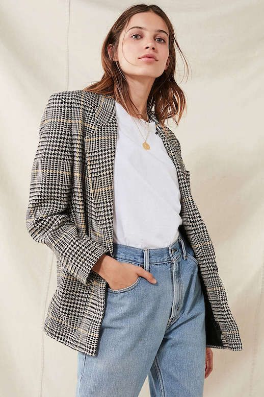 Le Fashion: Master the Plaid Jacket Trend With This Under-$100 Find