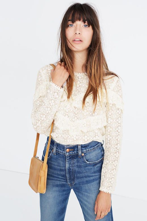 The Best Lace Tops to Shop Now