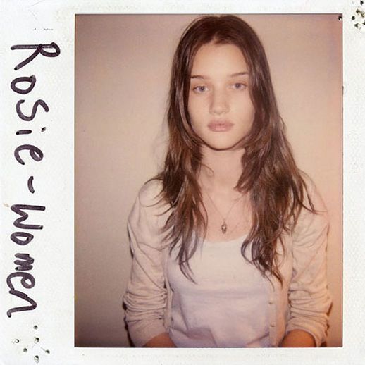 Rosie Huntington Whiteley Modeling Polaroids by Douglas Perrett 4