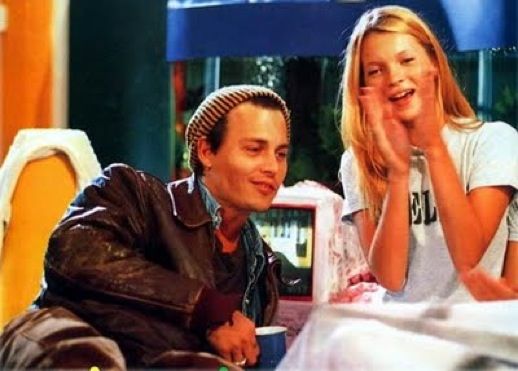 LE FASHION BLOG JOHNNY DEPP KATE MOSS JOHNNY AND KATE INSPIRATION BED T SHIRT LEATHER JACKET BEANIE STRIPES SHOW 6