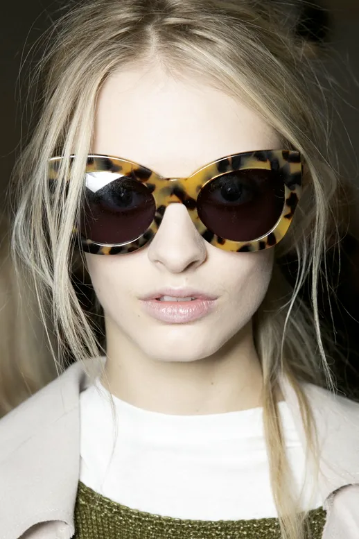 Le Fashion: KAREN WALKER SUNGLASSES | BACKSTAGE F/W 2013