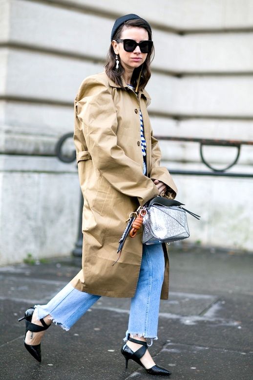 Le Fashion: The Street Style Way To Wear A Trench Coat