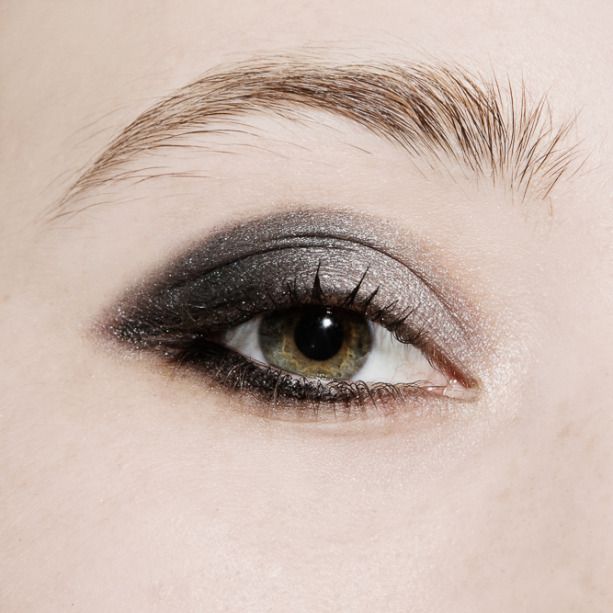 Le Fashion Blog How To Do A Smoky Eye Beauty Tutorial Burberry Beauty Complete Eye Palette in Smokey Grey Eyeshadow Quad