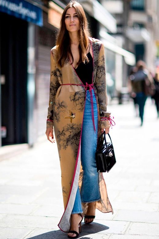 Street Style: 3 Ways To Wear Long Kimono-Inspired Jackets | Le Fashion ...
