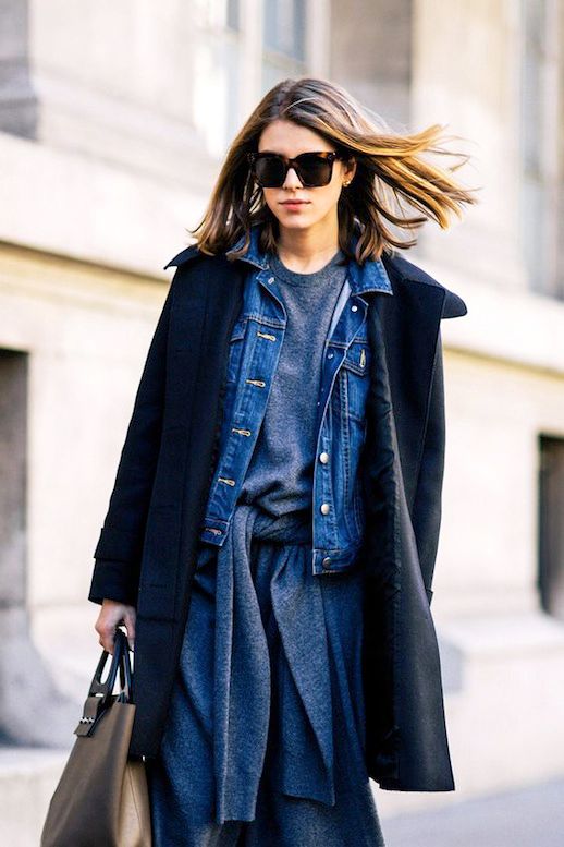Le Fashion: Street Style: Ease Into Spring With This Ultra-Cool Layered ...