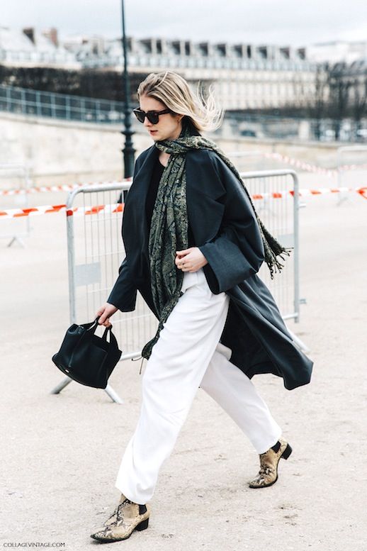 A Stylish Way To Wear Slouchy White Pants | Le Fashion | Bloglovin’