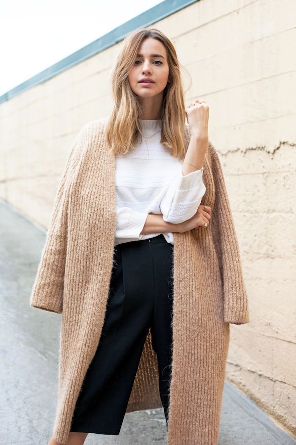 Le Fashion: 3 Minimal Chic Ways To Wear A Textured Camel Coat