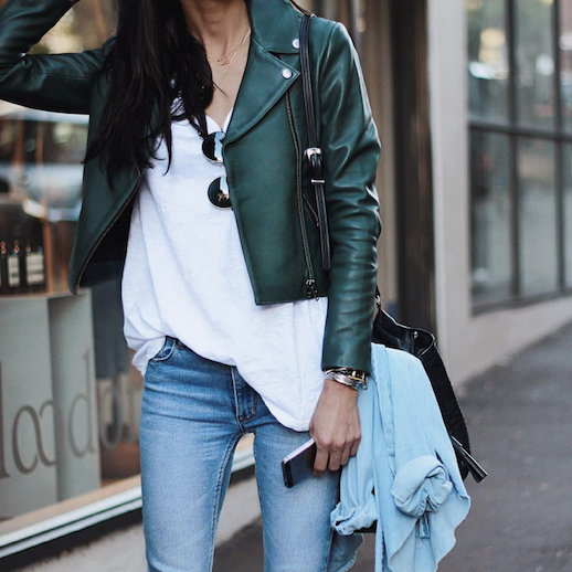 15 Incredibly Stylish Ways To Wear Green Coats And Jackets | Le Fashion ...