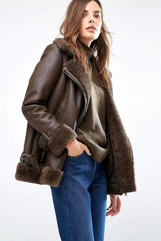 Under $150: A Cozy-Cool Shearling Jacket | Le Fashion | Bloglovin’