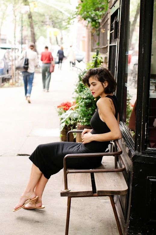 How to Wear a Black Tank Dress for Summer