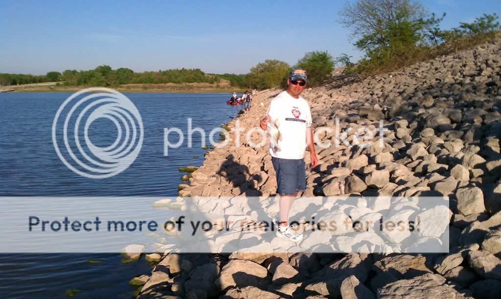 Evening fishing on Lake Lavon